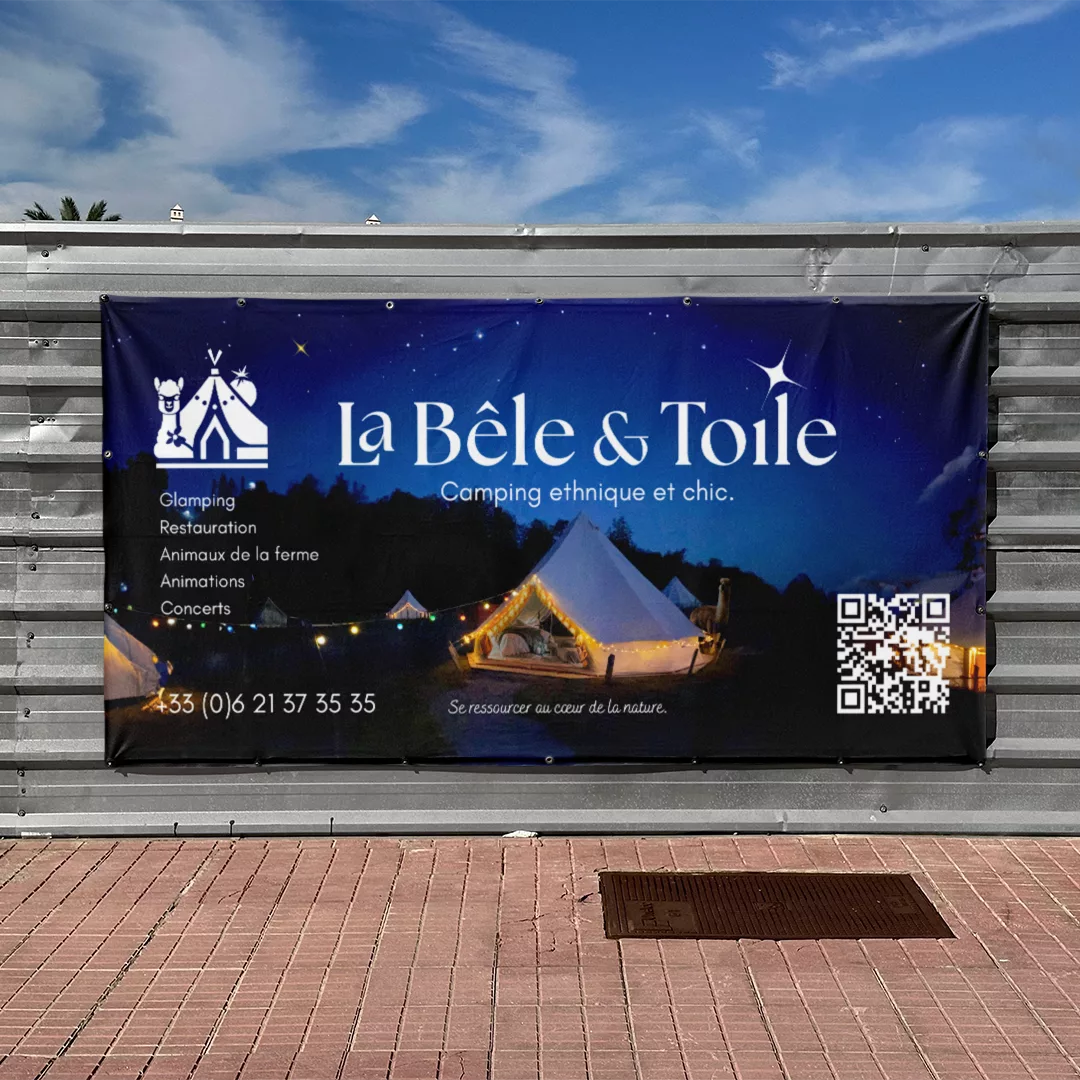 BÂCHE / BANDEROLE
